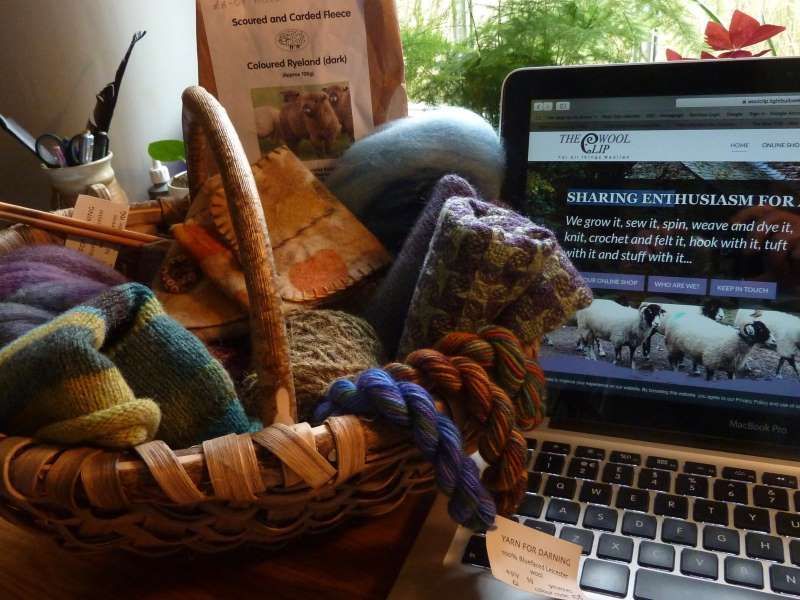 If you're inspired by members of <a href="/TheWoolClip/">The Wool Clip</a> and their work during Woolfest Online, the Caldbeck shop is open throughout the weekend from 11am to 4pm or, if you're not handy for Caldbeck, the online shop is open 24/7. buff.ly/3dEXsmQ