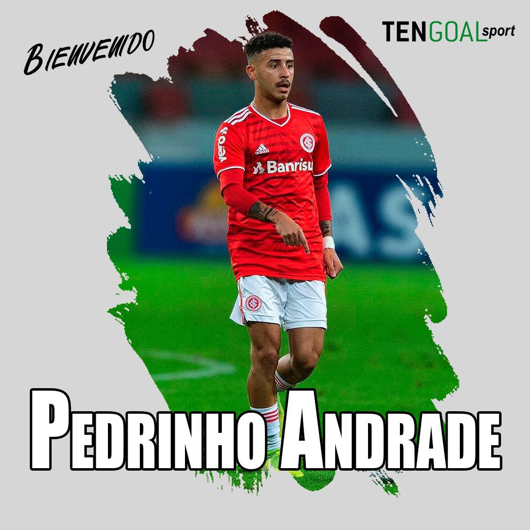🆕#TengoalPLAYER

BIENVENIDO A LA FAMILIA tengoalsport ✍🏻.

👤 PEDRO ANDRADE CRUZ
🏟 SC INTERNACIONAL
⚽️ MEDIA PUNTA 
🏆  LIGA SUB-20 

#TeamTengoal #TengoalAgency