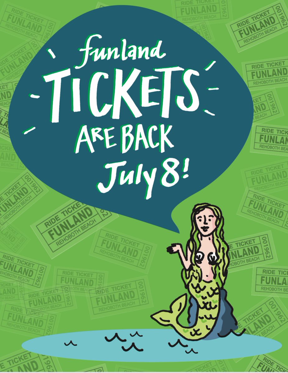 FunlandRehoboth's tweet photo. Have you heard the news?!... 👀 🎠 🎟 https://t.co/861Ulza1gB