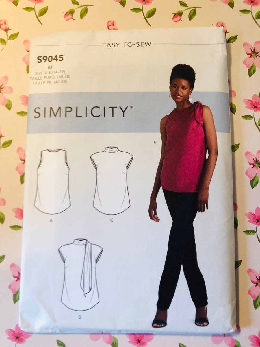 WatsonsVintage's tweet image. NEW LISTING Excited to share this item from my #etsy shop: NEW Uncut 2020 Simplicity ' Easy-To-Sew' Sewing Pattern S9045 for Misses' Sleeveless Tops with or without Neck Ties Sizes 14-22 #PlusSizePattern etsy.me/3h5v3Ic #Simplicity #SewingPattern #EasyToSewPattern #Top