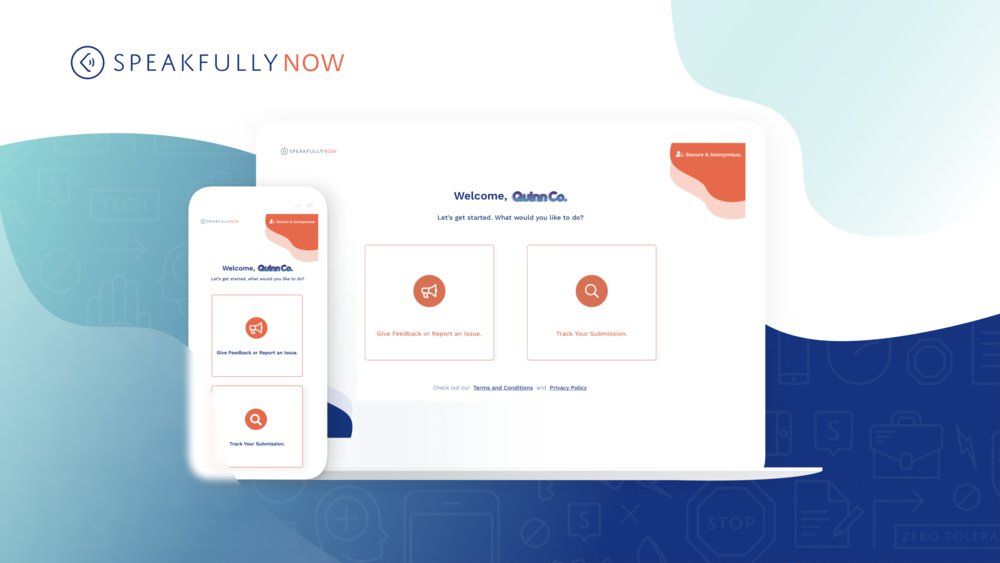 speakfullynow's tweet photo. Uncomfortable situations in the #workplace need to be documented. #SpeakfullyNow allows employees to easily and anonymously report their experiences and track the progress of their submission any time, any place. Learn more: https://t.co/KKHzZRpSad
#hr #hrtech #speakfully https://t.co/FZjcmfbR2e