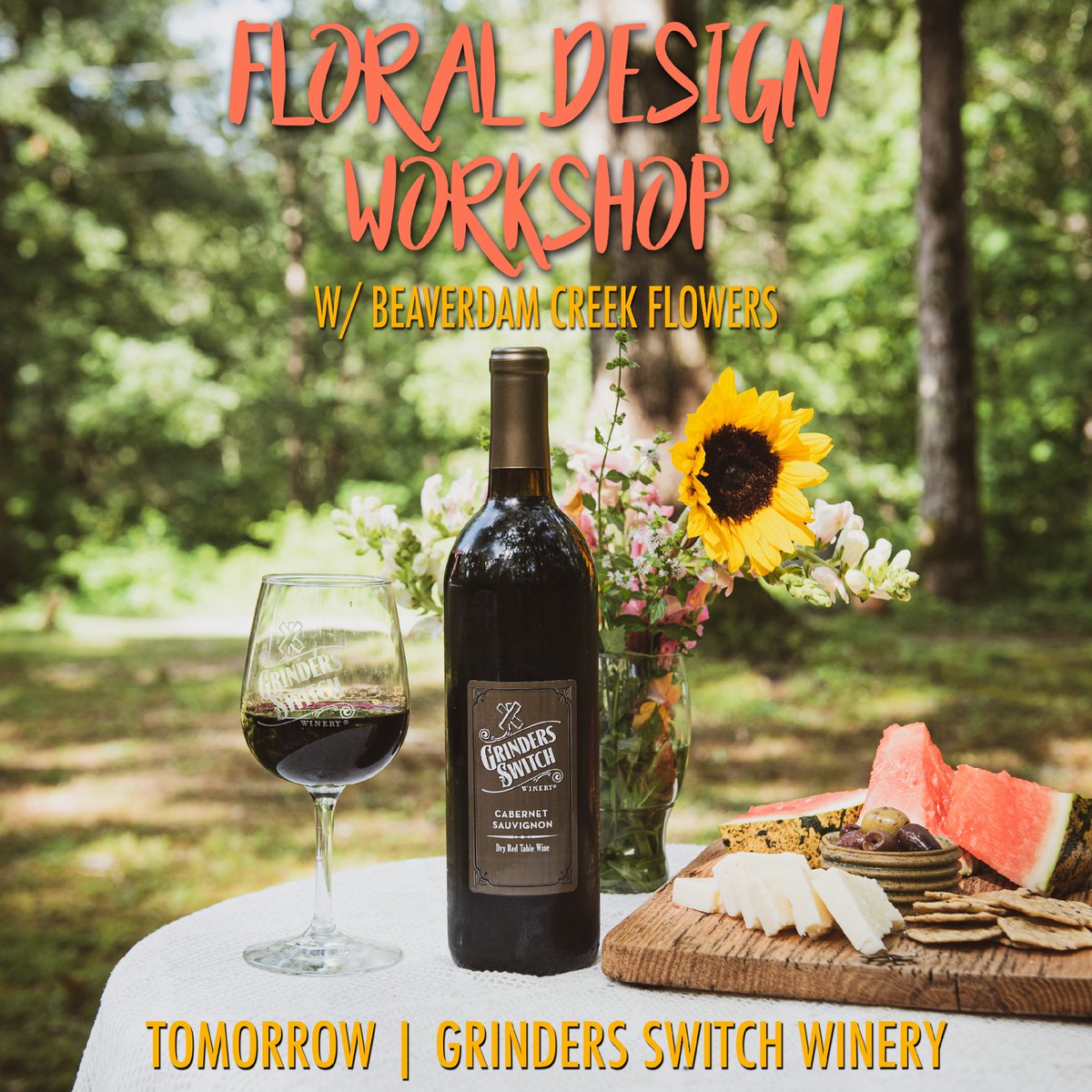 GSWinery's tweet image. Tomorrow is our floral design with
@beaverdamcreekflowers_tn
We look forward to seeing you if you purchased tickets.
#flowers #floraldesign #learntodesign #tnwinery #wineandflowers #bouquetofflowers