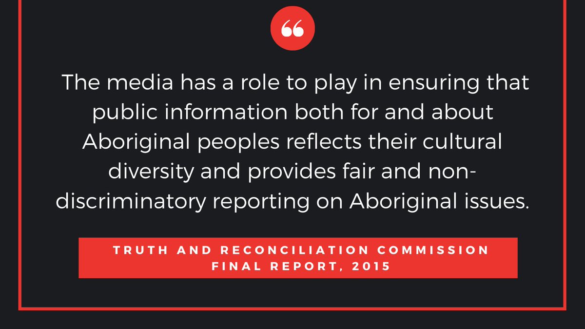 With the horrific news that 751 unmarked graves have been found at Marieval Indian Residential School, we urge Canadian newsrooms to carefully report on the tragedy without doing further harm to survivors.

Please heed the Truth and Reconciliation Commission's calls for media🧵