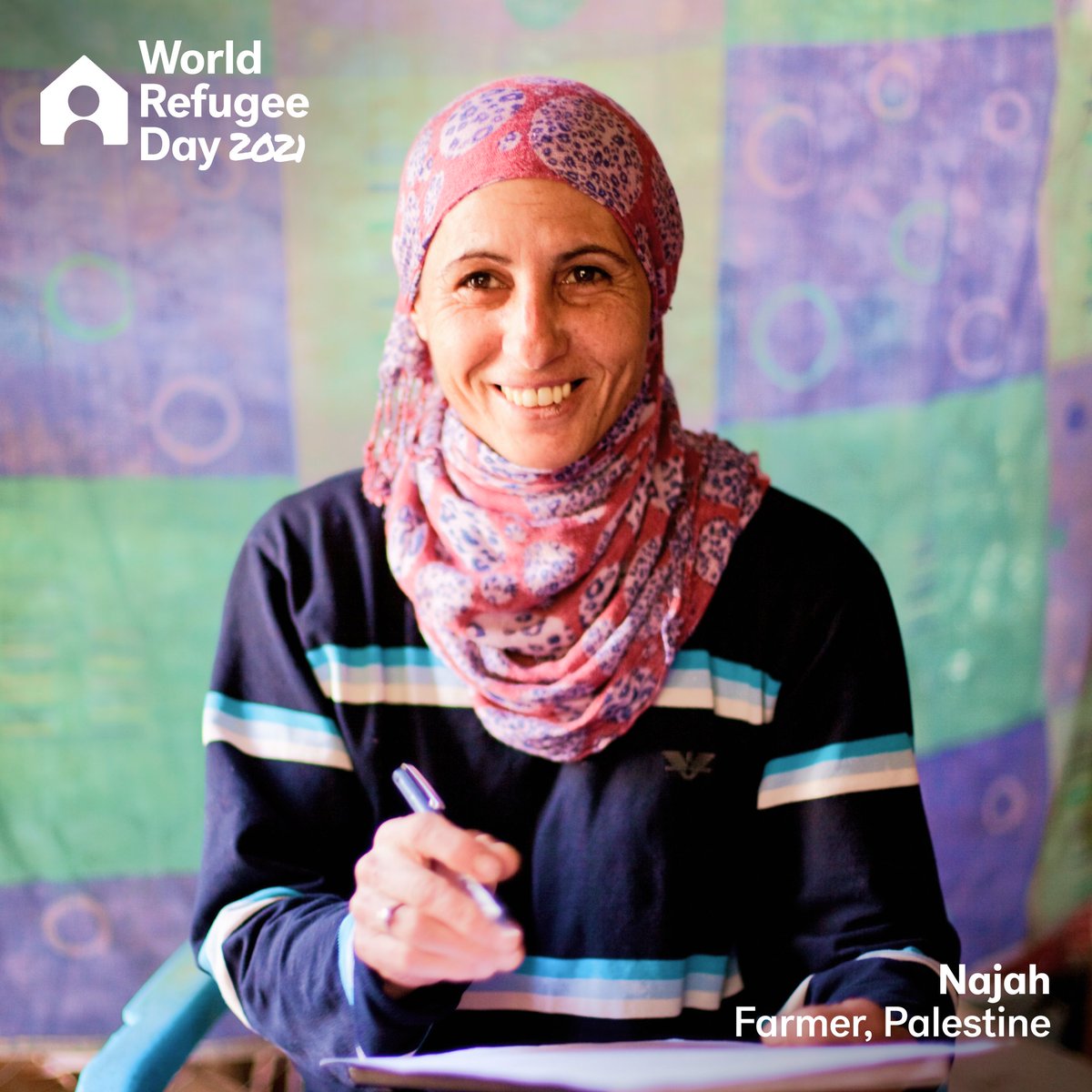 Kiva's tweet photo. Kiva community! Thank you for your support this World Refugee Day! 

In the past week, you funded over $800,000 in loans to more than 820 refugees. For borrowers like Najah, every dollar makes a difference in restarting their lives. 💪🏾

#WorldRefugeeDay #WithRefugees https://t.co/pUivEqZDjg
