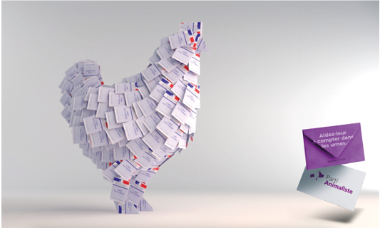 Le #gagnant de la catégorie "Edition &amp; Affichage" est Jonathan Lecarderonnel pour ses #visuels sur le Parti Animaliste 😺