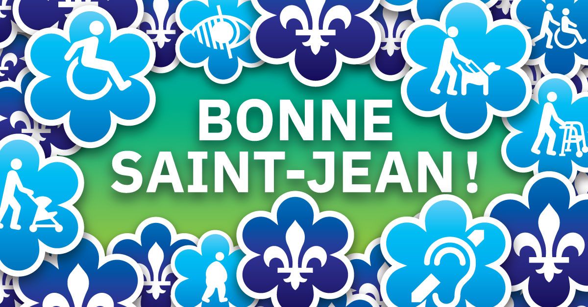💙  Toute l'Équipe de Kéroul vous souhaite une très belle fête nationale du Québec.💙 #Quebec #SaintJean #FeteNationale #SaintJeanBaptiste