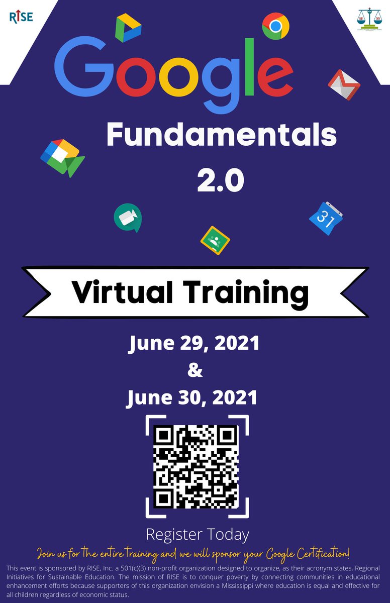 risemsteachers's tweet photo. We have two great events lined up for next week!

—Monday (June 28, 2021) for our timely Teacher-Mental Health &amp; Wellness Session (https://t.co/HA6h2CNktG)

—Tuesday and Wednesday (June 29-30, 2021) for our Google Fundamentals 2.0 Sessions. (https://t.co/Z7wvfCtEo3) https://t.co/iG6MTjYemQ