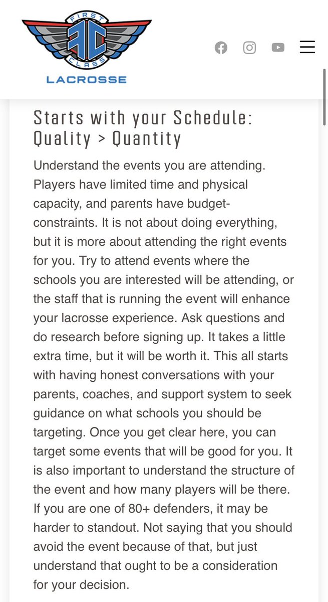 First Class Lacrosse tweet media