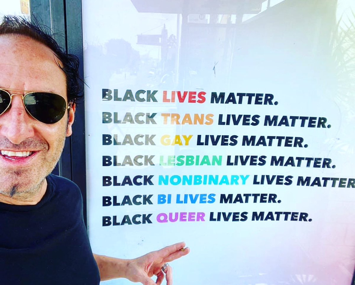 Dantethecomic's tweet photo. Happy pride month everybody. Please please please hire trans workers. #hiretrans #Pride #blm https://t.co/cEqcGp4V9n