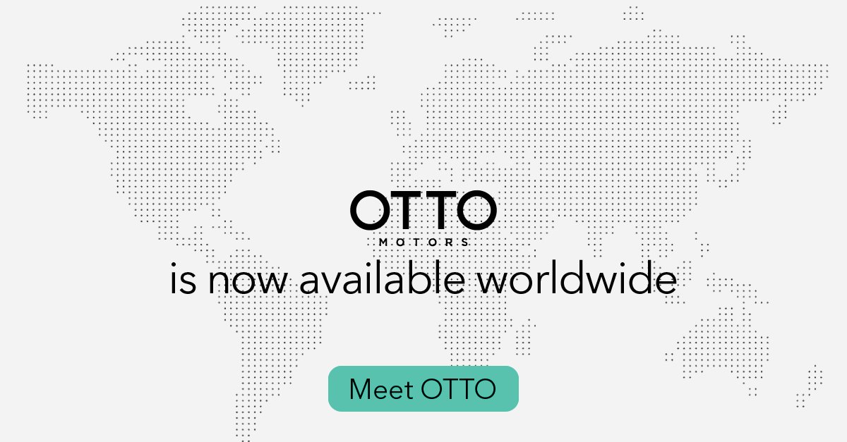 OTTOMotors's tweet photo. OTTO Motors is now available worldwide! 
https://t.co/c7V097lVHV 

#AutomaticaSprint #AMRs #ottomotors #robotics #automation https://t.co/brATKrtrXM