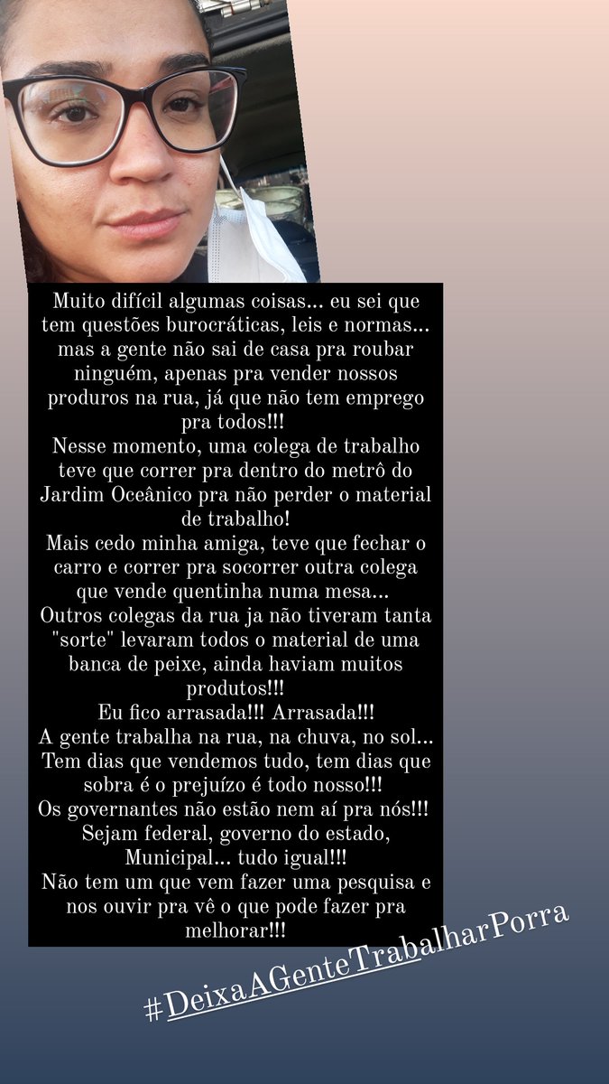 #DeixaAGenteTrabalharPorra