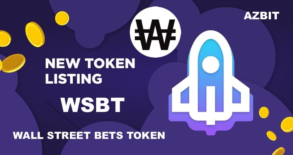 token_wall's tweet photo. WSBT Listing @azbit_news today June 24th at 9 p.m. UTC - Here comes Hedge Fund 2.0. !!! Trading pairs WSBT/USDT, WSBT/BTC #azbit #Bitcoin #DeFi #wallstreetbets #ERC20 #listing https://t.co/333IumwiQo