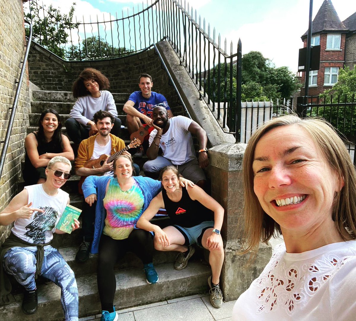 Company selfie with our ‘As you like it’ cast 💚 Feeling grateful to be doing what we love again and we can’t wait to share it with you! Have you booked your tickets yet?!……peare-in-the-garden.designmynight.com