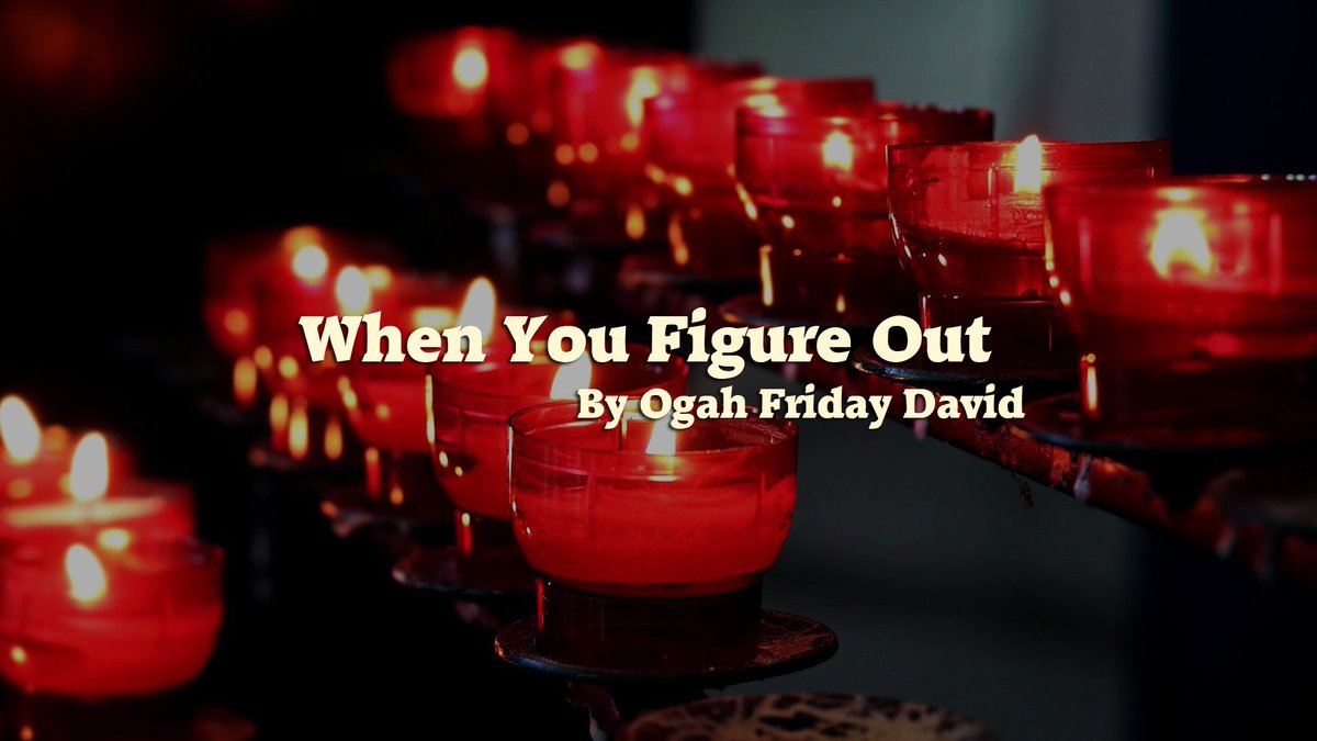 AgapanthusCOLL's tweet photo. “[to breathe is an anathema], / a bewitched parcel [a mortal scar] that dies someday; but / the death of it — not death per se. . . a benediction for triumph.”

Check out “When You Figure Out” by Ogah Friday David on our website: https://t.co/FpPMs9C5g6 https://t.co/SHLgdaCAfj