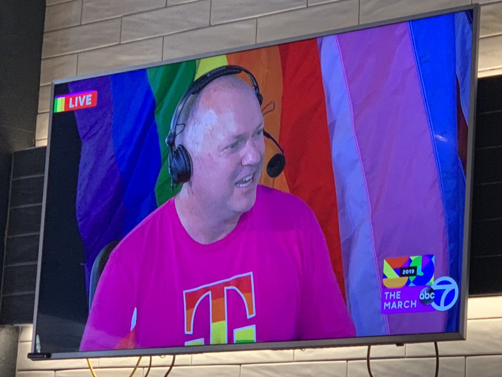 Larry Petrone (@lpetrone9) on Twitter photo Hey <a href="/JonFreier/">Jon Freier</a> - HAPPY BIRTHDAY 🎉🎊🎂🎈🎁‼️
Remembering your time with us here in #NYC for #Pride 2 years ago... I think you were being interviewed in honor of your Birthday! 😆
Hope it's a great day and thank you for all you do for us here in Consumer Markets 🙏 Hey <a href="/JonFreier/">Jon Freier</a> - HAPPY BIRTHDAY 🎉🎊🎂🎈🎁‼️
Remembering your time with us here in #NYC for #Pride 2 years ago... I think you were being interviewed in honor of your Birthday! 😆
Hope it's a great day and thank you for all you do for us here in Consumer Markets 🙏