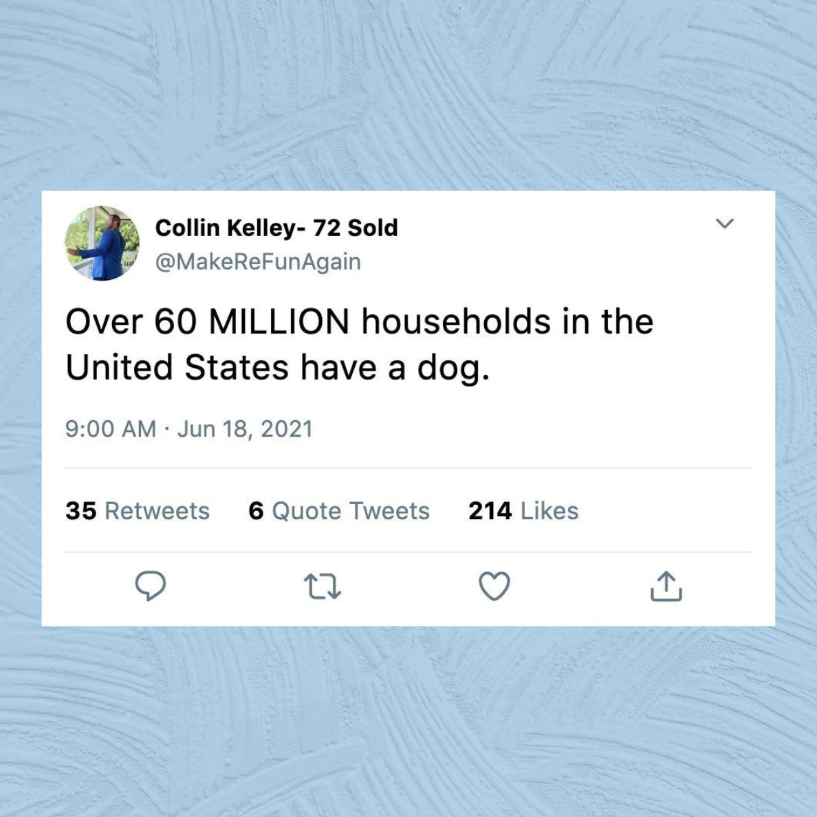 makerefunagain's tweet image. FAST FACT: Over 60 MILLION households in the United States have a dog.

Big or small, our best friends need a place to run around! If having a nice backyard is at the top your list, or your companions, you're not alone! Let's find your dream home today!