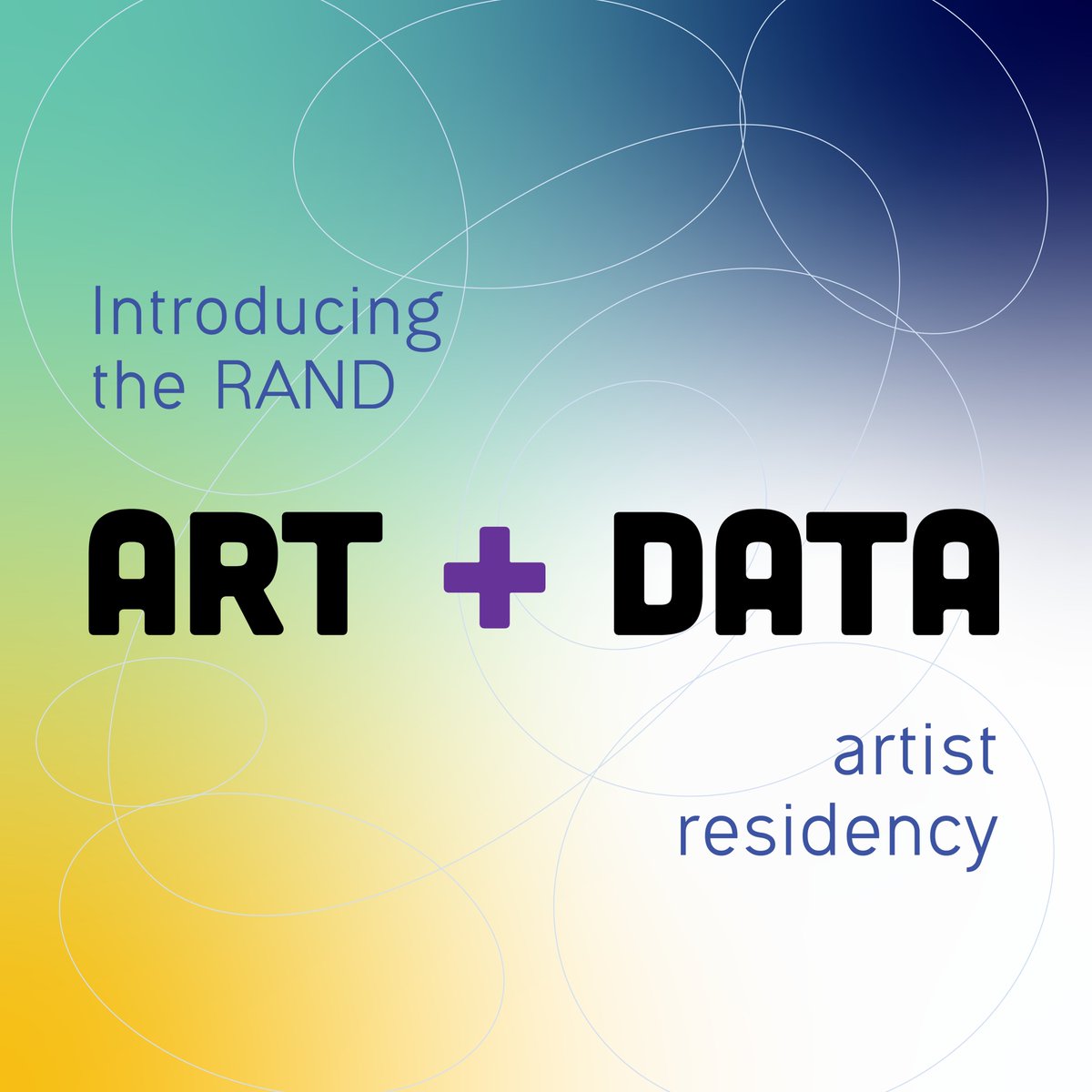 thedeedeegordon's tweet image. It&apos;s an honor to co-curate the @RANDCorporation’s #ArtPlusData residency alongside @debbiemillman. Each month will reveal a new #datavisualization based on RAND’s rigorous research, made to challenge how we think about public policy.