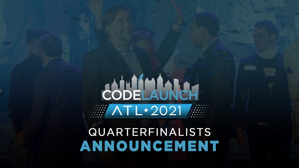 CodeLaunch's tweet image. Attention CodeLaunch ATL 2021 applicants! Quarterfinalists will be announced live today at 5 pm CDT on the CodeLaunch Accelerator LinkedIn page. We hope to see you there!

linkedin.com/company/codela…

#startups #seedaccelerator #startup #startupnation #startupfunding #atl