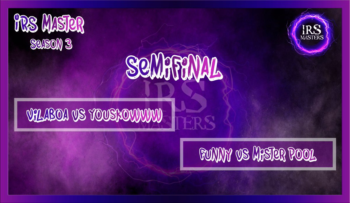 We are jumping in the semi-finals with @vilaboa_rs <a href="/Funny17026257/">Funny</a> <a href="/youskowww/">Youskowww</a> and Mister Pool

Who will win this 3rd season?? 👀💯
