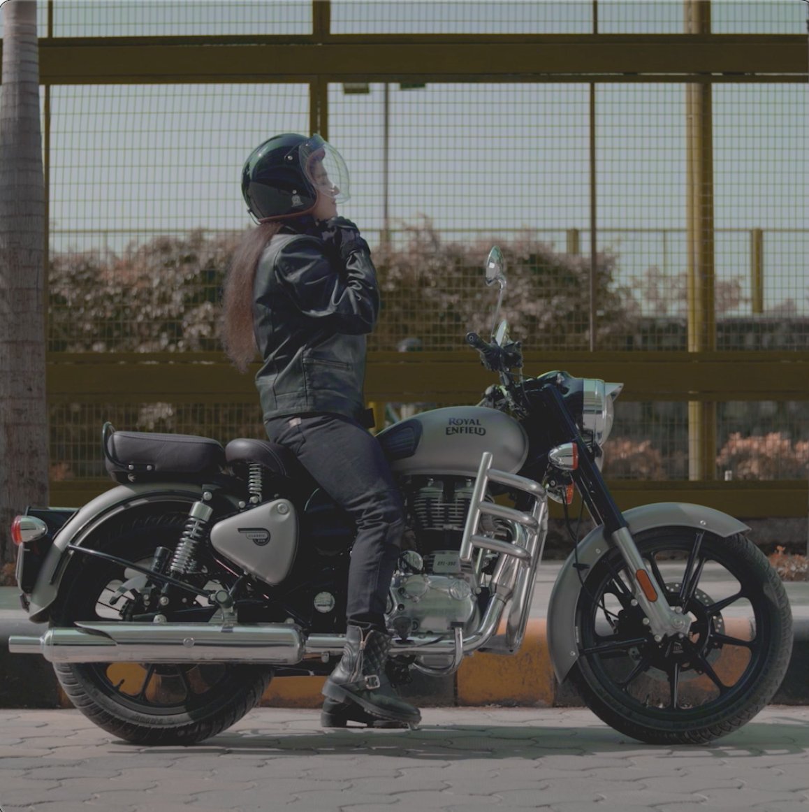 learn to ride royal enfield