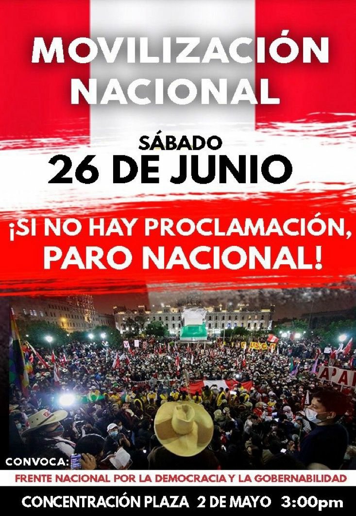 @WilbertRozas @IndiraHuilca @LapidaInquieta @pavese @PedroCastilloTe @pedrofrancke @alvarocampana @Vero_Mendoza_F @samuel_yanez5 @jsaldanacuba @larepublica_pe @lamula #YoMarcho26J