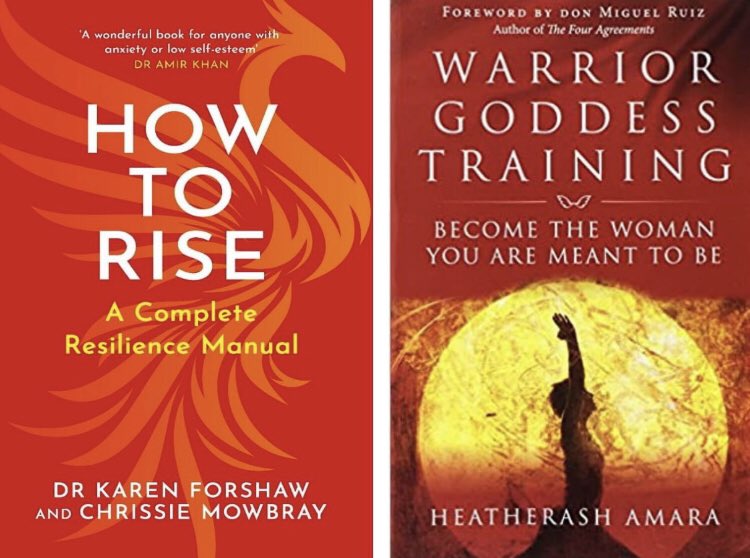Thank you so much to the beautiful <a href="/HeatherAsh/">HeatherAsh Amara</a> for her praise for our book which is out today. It has over 60 tools that will walk you towards better mental wellbeing. Read it and RISE! #wellbeing #anxietytools #selfhelp #warriorgoddesstraining #heatherashamara