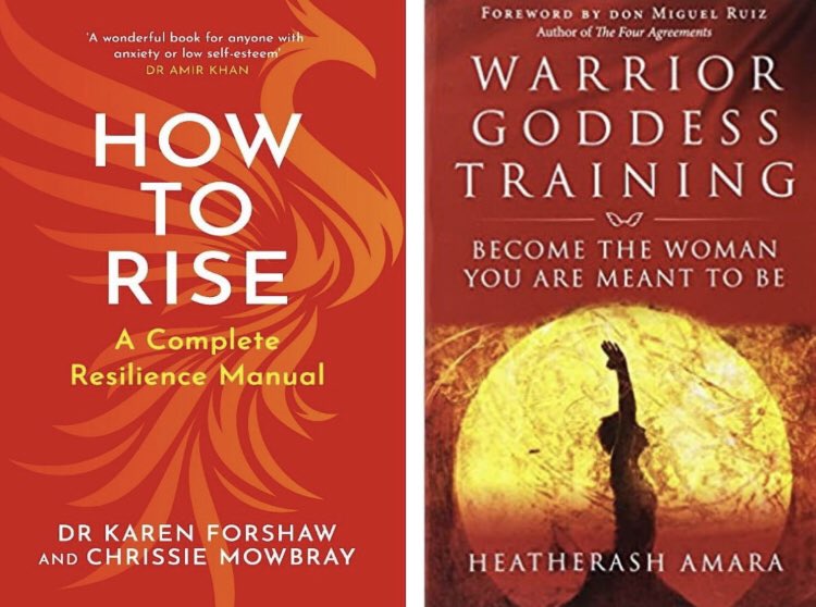 Thank you so much to the beautiful @HeatherAsh for her praise for our book which is out today. It has over 60 tools that will walk you towards better mental wellbeing. Read it and RISE! #wellbeing #anxietytools #selfhelp #warriorgoddesstraining #heatherashamara