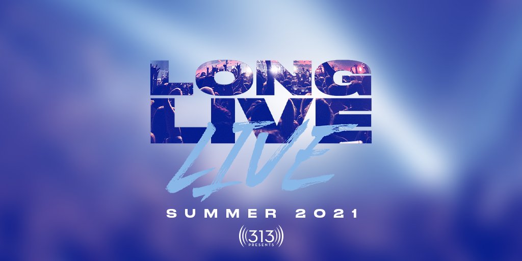 The stage is set and the lawn is primed as <a href="/313Presents/">313Presents</a> is ready to welcome back guests and artists to experience the excitement of live entertainment. #LongLiveLive

Learn more: 313pres.co/longlivelive