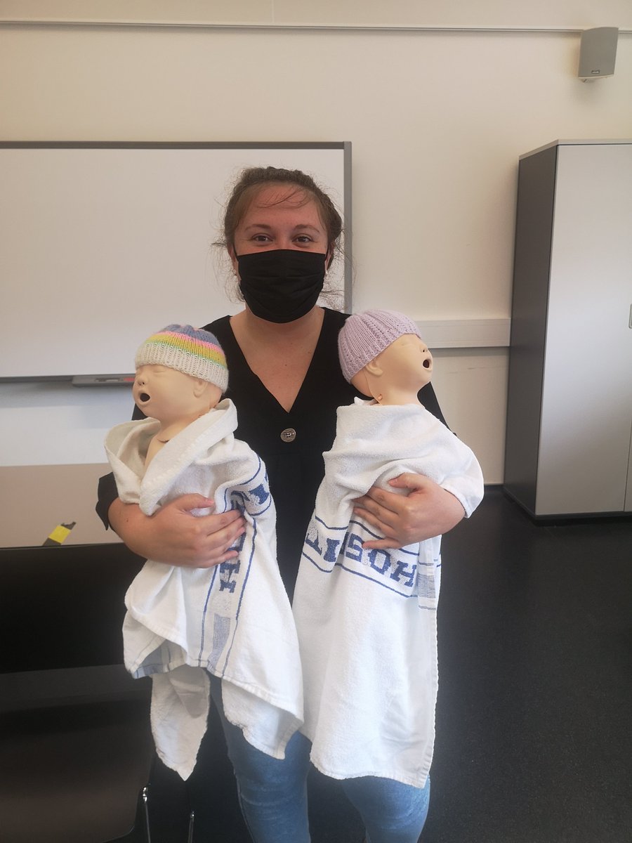 Huge thank you to #SMMDP for donating twin baby manikins to NHSG so all of our wonderful staff can practice their skills whilst sticking to Covid guidelines! Welcome to Aberdeen, Abby and Dean! #SNRC <a href="/sarahmidwife1/">Sarah Turner</a> <a href="/ofallpositions/">OfAllPositions</a> <a href="/NHSGrampian/">NHS Grampian</a>