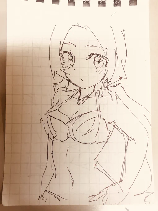 風先輩落書き 