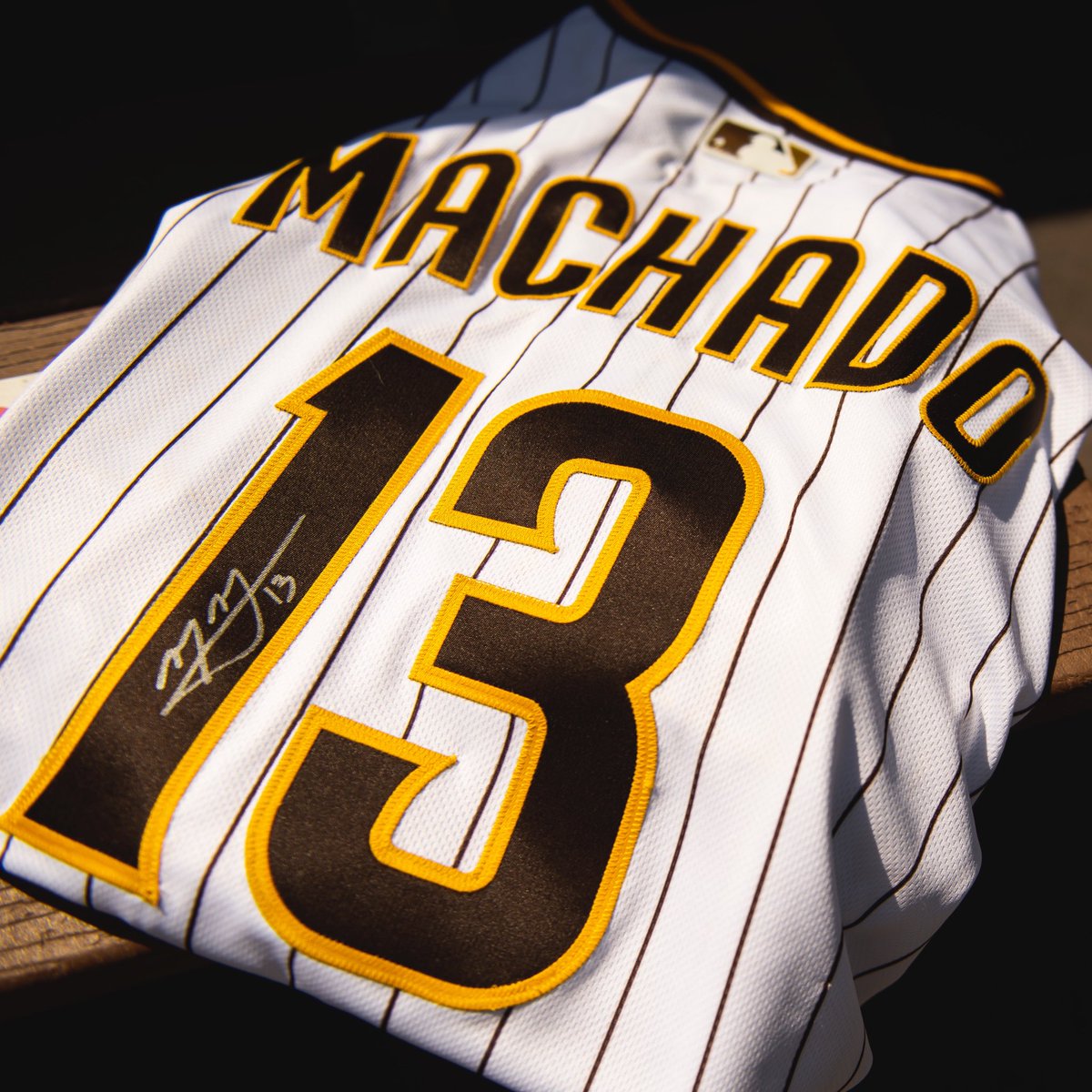 MLB San Diego Padres (Manny Machado) Men's Replica Baseball Jersey