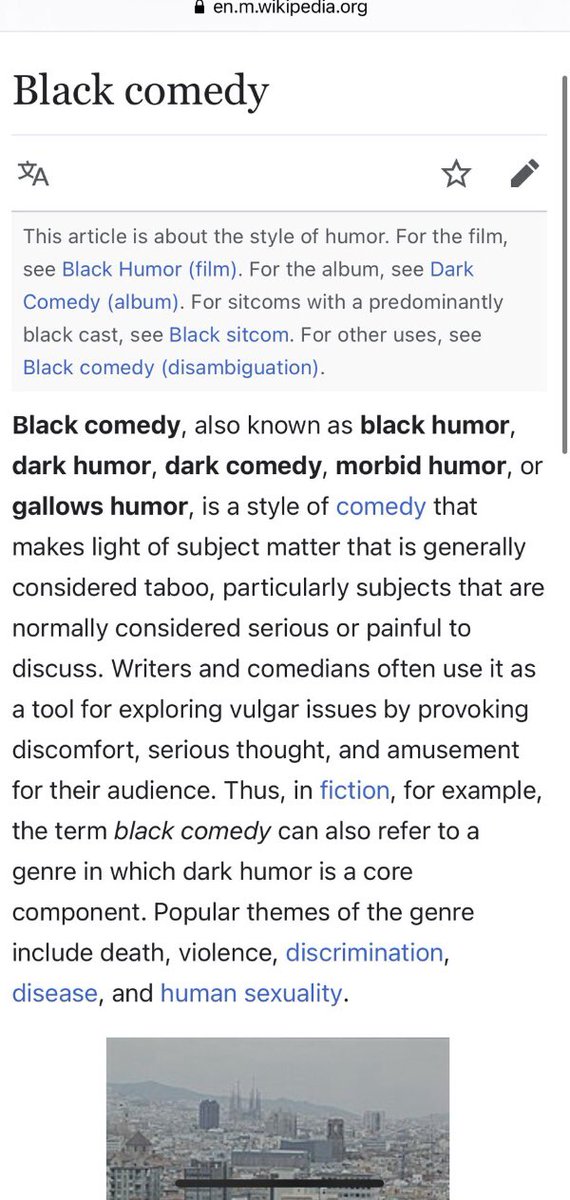 jootae89_'s tweet photo. الكوميديا السوداء المعروفة ب "Black / Dark comedy " هي كوميديا تناقش امور "محرمة التناقش"فيها او مشاكل بالمجتمع انطلقت عام 1964، الكوميديا السوداء ما تسيء لاي نوع من انواع الفن بشكلاً عام تهتم بأمور "العىْف المحْدرات العىْصرية" وغيرها 
++
 #مسامير_اعتذرو https://t.co/LlwigyndaT