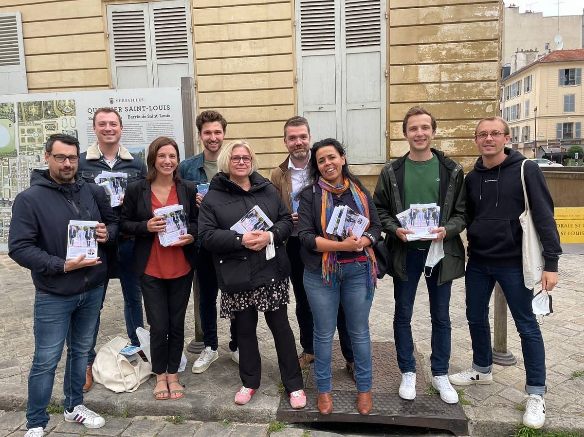 RE_Versailles's tweet photo. Dimanche #JeVote pour les progressistes ! Anne-France Simon et Laurent de Bastard pour les #departementales2021 à Versailles 1 ! https://t.co/aFCRQAkZED
