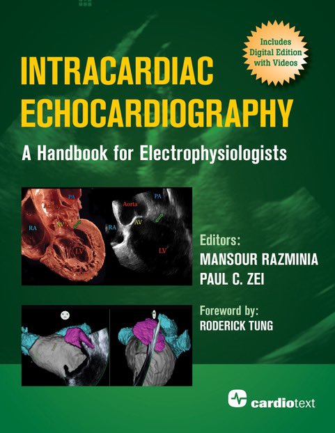 Thanks to <a href="/paulzei/">Paul Zei</a> and to all our contributing authors!
Excited to introduce our new book. 
It includes 20 chapters and 14 narrated movies covering the ICE from basics to complex: (white belt to black belt). cardiotextpublishing.com/forthcoming.