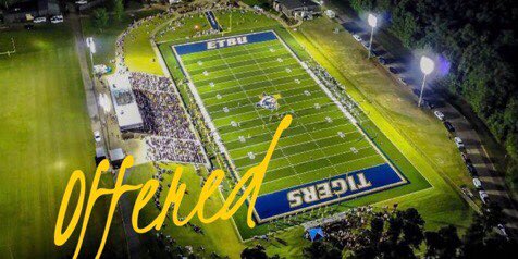 I am beyond Blessed to say that I have received an offer from East Texas Baptist University! It’s a blessing to be given the opportunity to play at the next level!! God is Good <a href="/ETBU_Football/">ETBU Football</a> <a href="/ETBUCoachRu/">Coach Ruzicka</a>