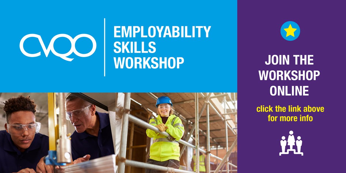 We've got three new online Employability Skills Workshop dates on our website, ready for registrations. The first is on Tuesday 29 June! >> buff.ly/2Xbw3k2 <a href="/YEUK2012/">Youth Employment UK</a> <a href="/ArmyCadetsUK/">Army Cadets UK</a> <a href="/SeaCadetsUK/">Sea Cadets</a> <a href="/aircadets/">RAF Air Cadets</a> <a href="/UKFireCadets/">🚒UK Fire Cadets 🚒</a> <a href="/stjohnambulance/">St John Ambulance England</a> <a href="/ComdtAC/">Commandant RAF Air Cadets</a> <a href="/Comd_Cadets/">Maj Gen David Eastman</a> @CVQOChiefExec