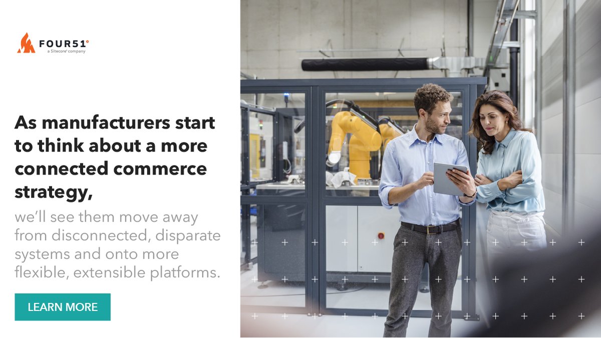 While Direct to Consumer (D2C) sales strategies have been commonplace in the consumer facing industry for years now, read why we're seeing more B2B manufacturers adopt the same D2C strategy. 

four51.io/2021-b2b-manuf…