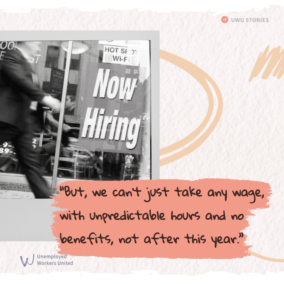 WeJoinFrontline's tweet photo. Over half the country has ended pandemic UI. @UWUnited_ launched a campaign to amplify millions of unemployed workers' voices who want to go back to work but can’t afford to accept poverty wages.
Share your story with UWU today: https://t.co/bssRg5t2qp
#PowerinStories #FixUI https://t.co/Mw28Kzqrpf