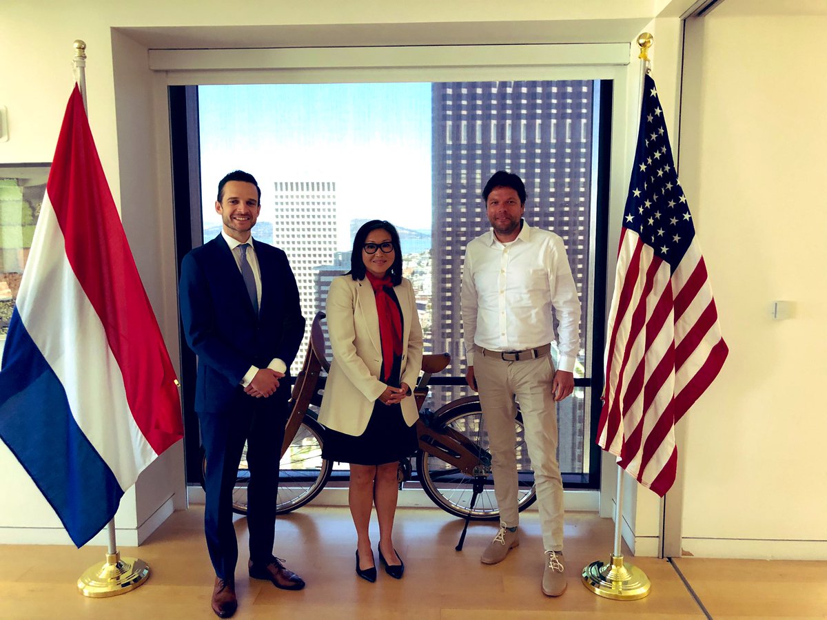 Fantastic meeting with the #NLinSF team in San Francisco to discuss exciting tech and innovation initiatives in California and Thessaloniki. <a href="/IAnetwerk/">Netherlands Innovation Network</a> <a href="/NLinGreece/">NL Embassy in Greece</a>