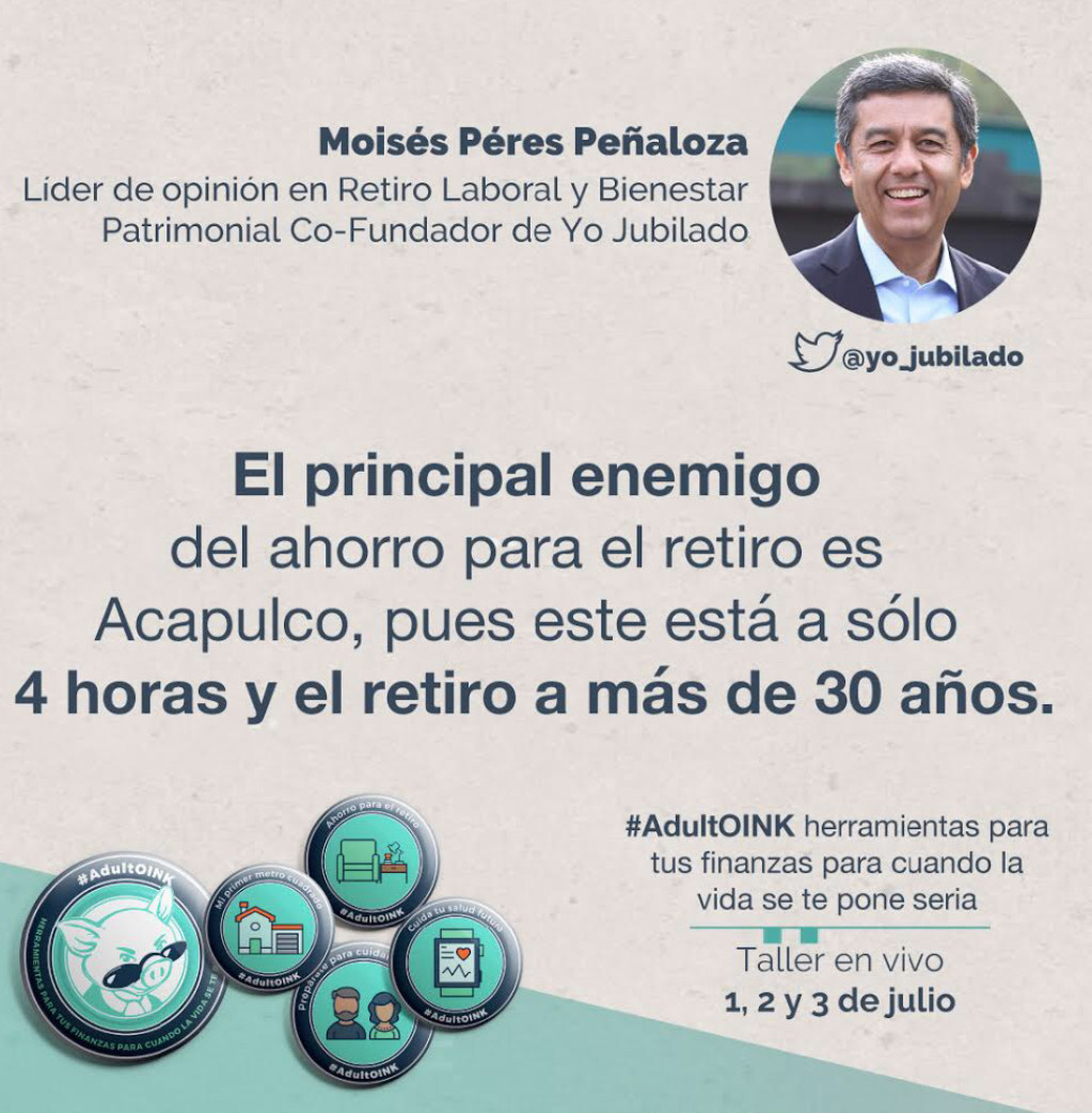 yo_jubilado's tweet photo. Estimad@s amig@s con mucho gusto l@s invito a que me acompañen a esta nueva edición de #ADULTOINK en esta ocasión platicaré sobre la importancia de soñar para nuestro #retirolaboral, ahí l@s espero. Saludos
https://t.co/EZLsThMtFj😀 https://t.co/rTsLrWuimy