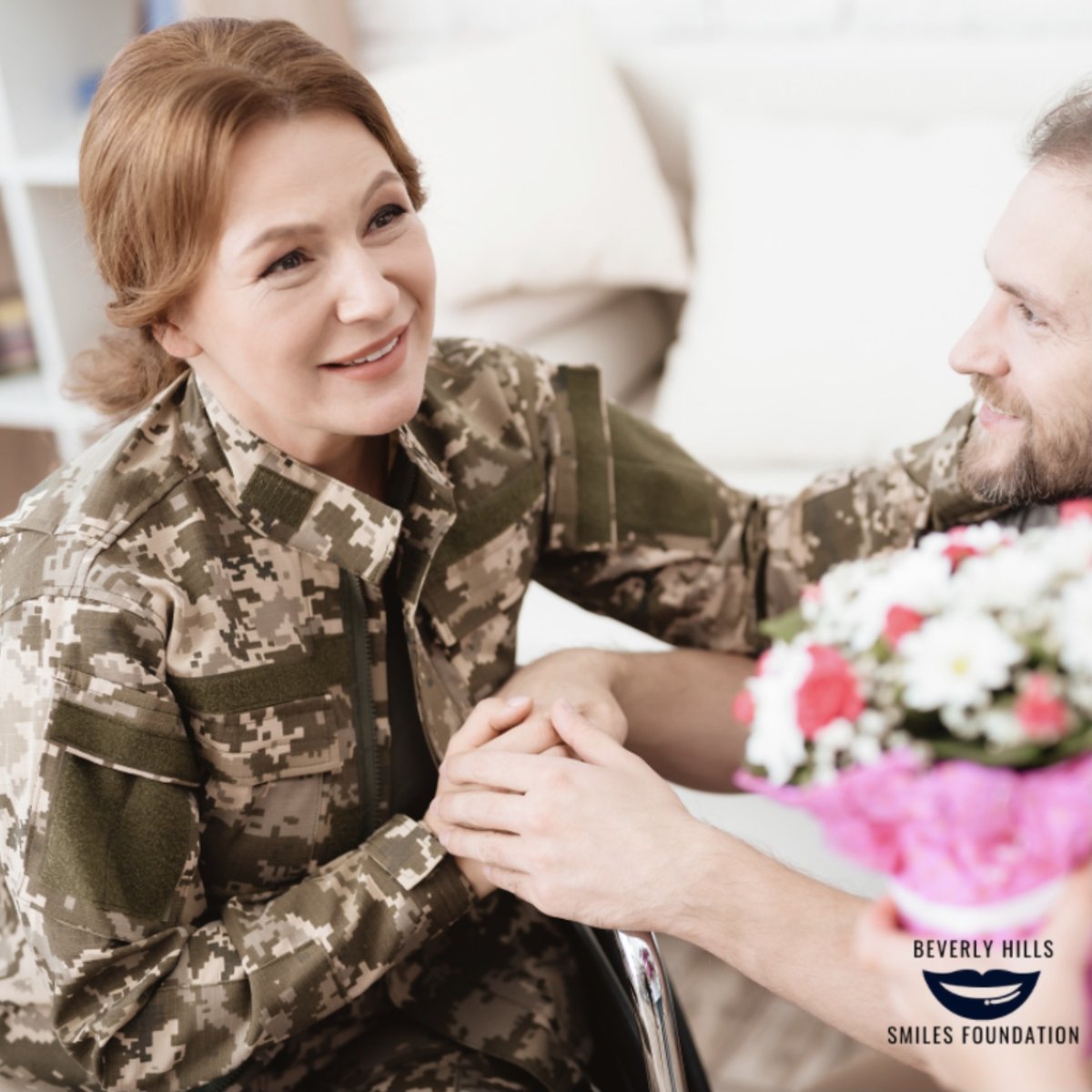 SmilingVeterans's tweet photo. Our foundation is committed to helping the underserved in Southern California, from veterans to people who need a helping hand. We work to restore confident smiles that allow people to shine.

#BeverlyHillsSmilesFoundation #BHSF #BeverlyHillsTriangleMedicalCenter #DrRashti https://t.co/jkJnqJhRIH