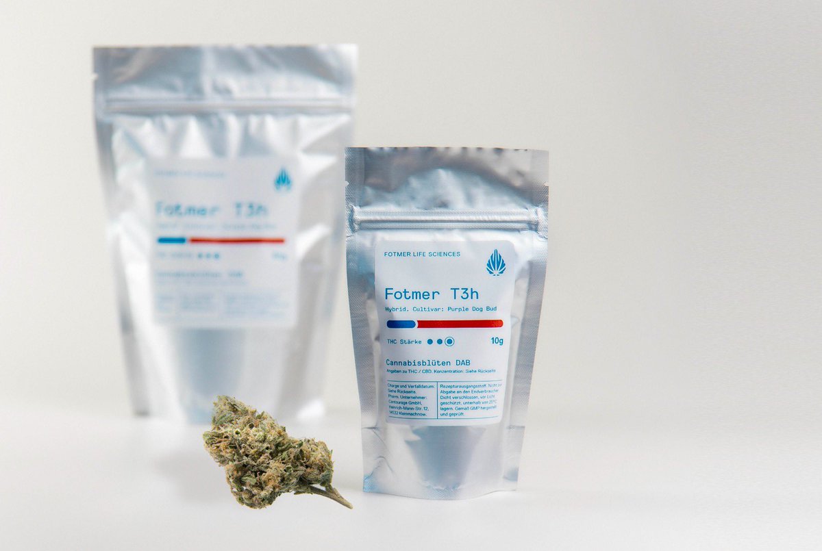 We are very excited to share that Fotmer’s branded product has entered the German market!
In partnership with Cantourage GmbH, we have been able to import and release EUGMP high-quality dried cannabis flowers into this rapidly expanding market with 128,000 active patients today.