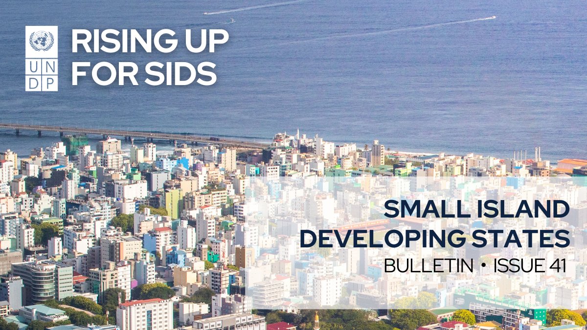 #SIDS🏝️ are weathering the challenges of the #ClimateCrisis ➕ global #health crisis while continuing to be #GlobalChampions of the #energy transition & #ClimateAction.
Read bit.ly/SIDSBulletin41 how SIDS pursue innovative approaches to win the #RaceToZero.
#UNDP4SIDS