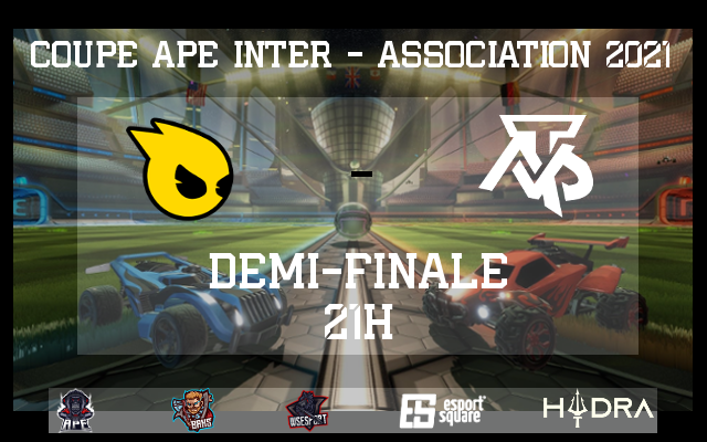 🔥RDV a 21H pour la Demi-Finale de la Coupe APE 2021

🏆Le Gagnant de ce BO7 s'assurera une place en Finale 

<a href="/DLTEsport/">DayLight ESC</a> ⚔️ <a href="/tonaryesport/">Tonary eSport</a> 

🎙️En cast avec @Sora56800 de la @AbyssalProject 

twitch.tv/abyssalproject…

#RocketLeague #esport #twitch