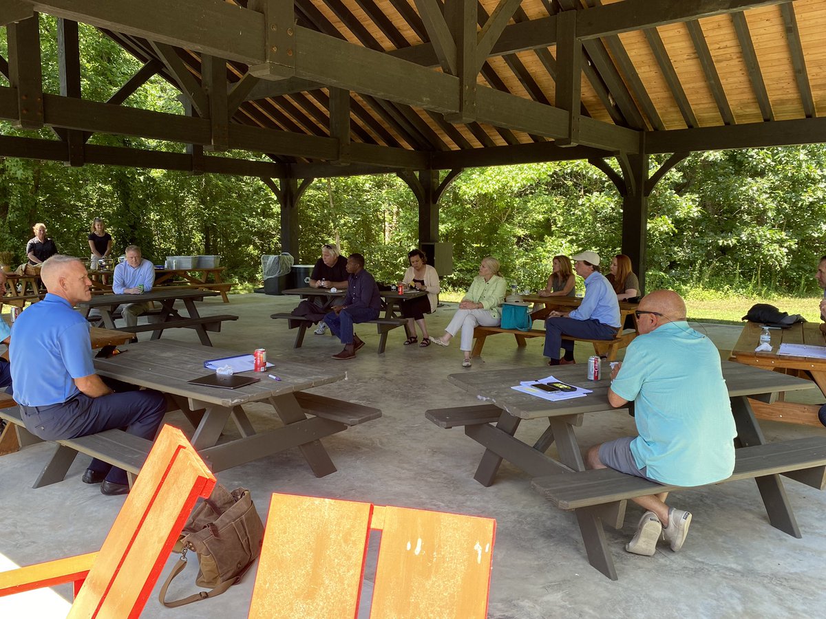 vwhite_MACo's tweet image. Next stop for the @MDCounties Board is the @Adkins_Arb where we’re meeting with Dels Chris Adams (@Adams4Maryland) and Jason Buckel to discuss county legislative priorities