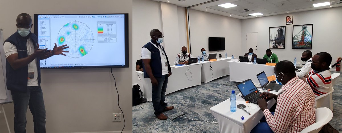 Rocscience's tweet image. Another successful course delivered by Dr. Reginald Hammah. The next one on Modelling of Underground Mine Excavations starts on Monday, June 28th, 2021. Last few seats left. Register now! bit.ly/3bTa3CO
.
#Excavations #NumericalModelling #Mining #TechnicalCourse #Africa