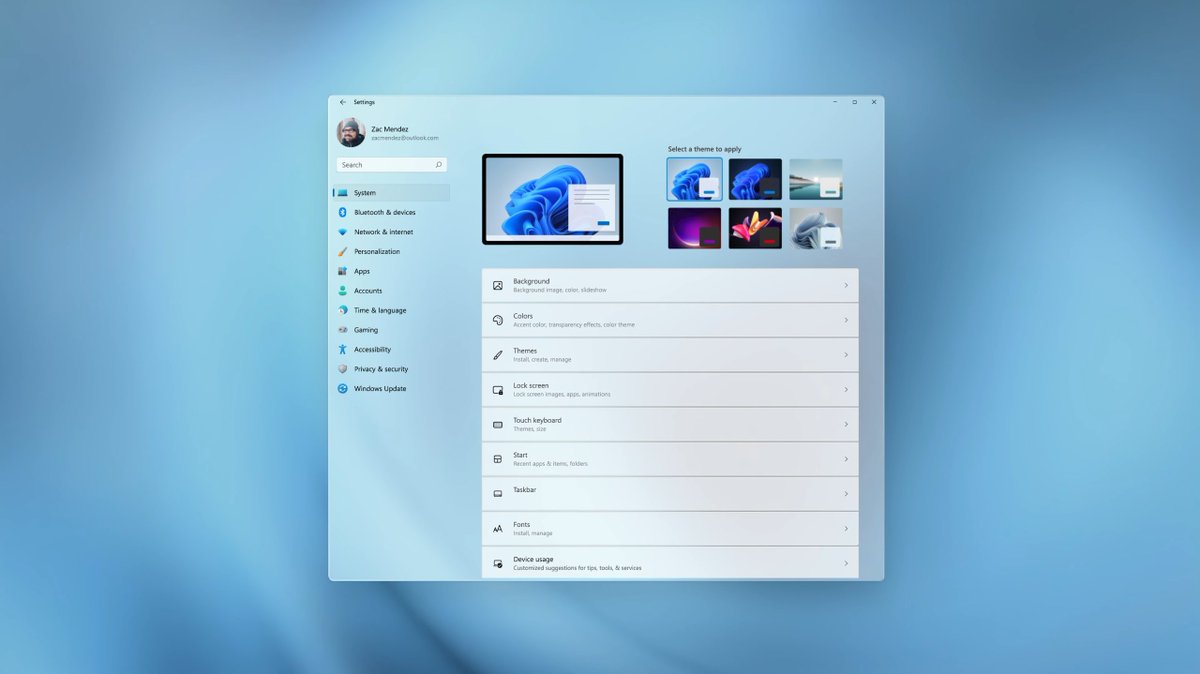 Tom Warren on Twitter: "Windows 11 also includes a new Settings UI, and it  looks way better than before https://t.co/F8n1w25tP1… "