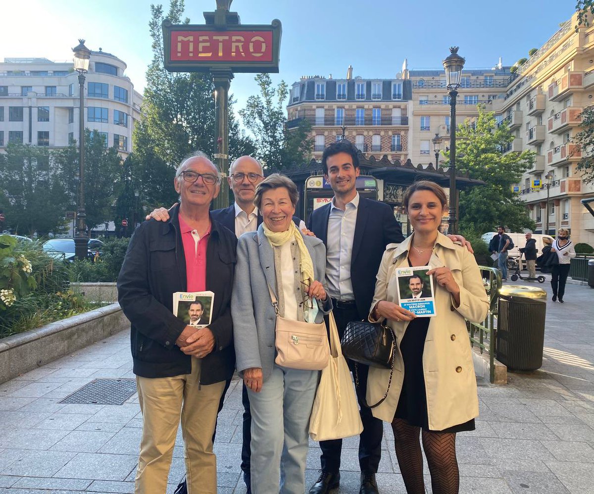 À la rencontre des Levalloisiens pour inciter à voter dimanche pour les élections régionales et l’entrée de la liste @Envie_IDF au conseil régional ! #electionsregionales2021