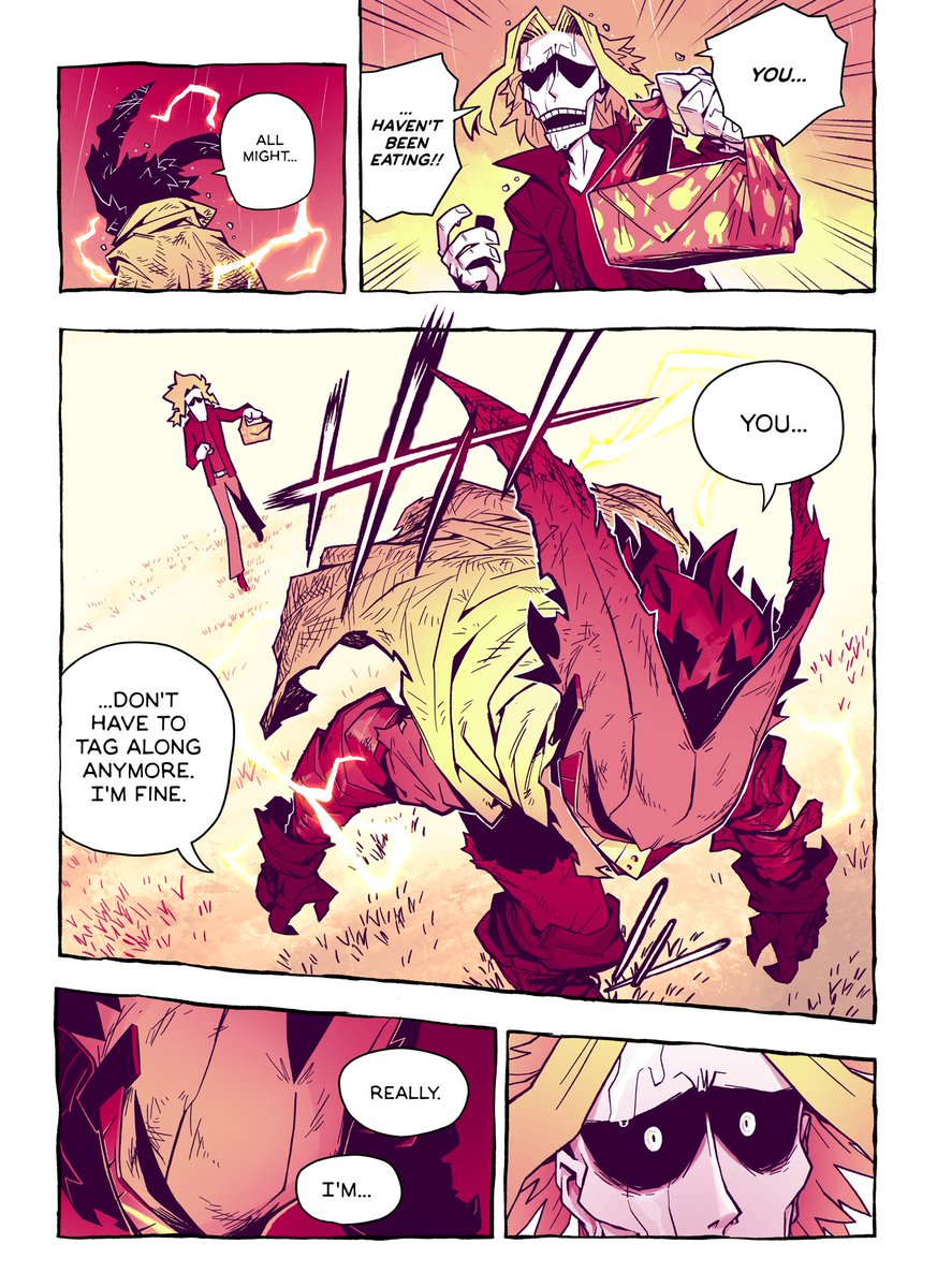 ***MHA MANGA SPOILERS***
This page was so sad bro I just had to redraw it