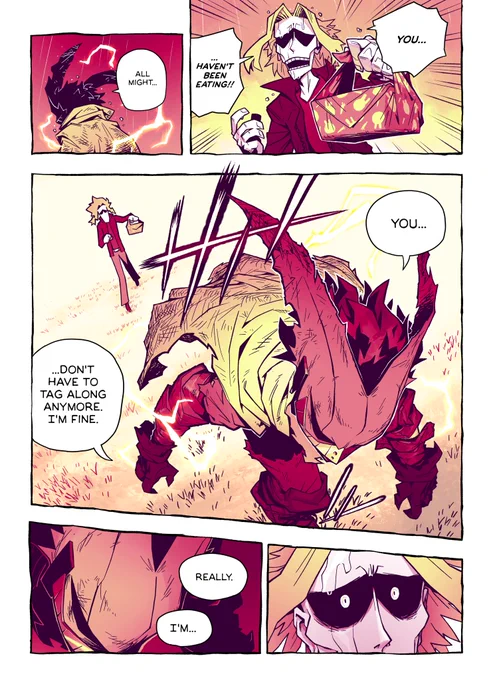 ***MHA MANGA SPOILERS***

This page was so sad bro I just had to redraw it 